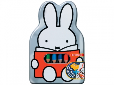 Miffy Mega Tin 8 Coloured Pencils 4511M08